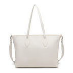 Elegancka Torebka Shopper z Ozdobnym Paskiem