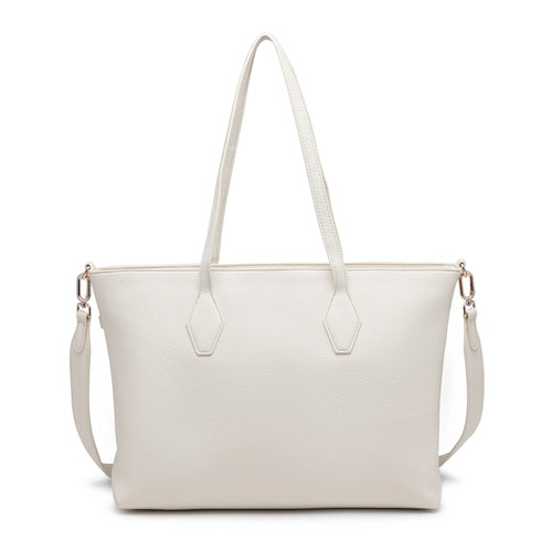 Elegancka Torebka Shopper z Ozdobnym Paskiem