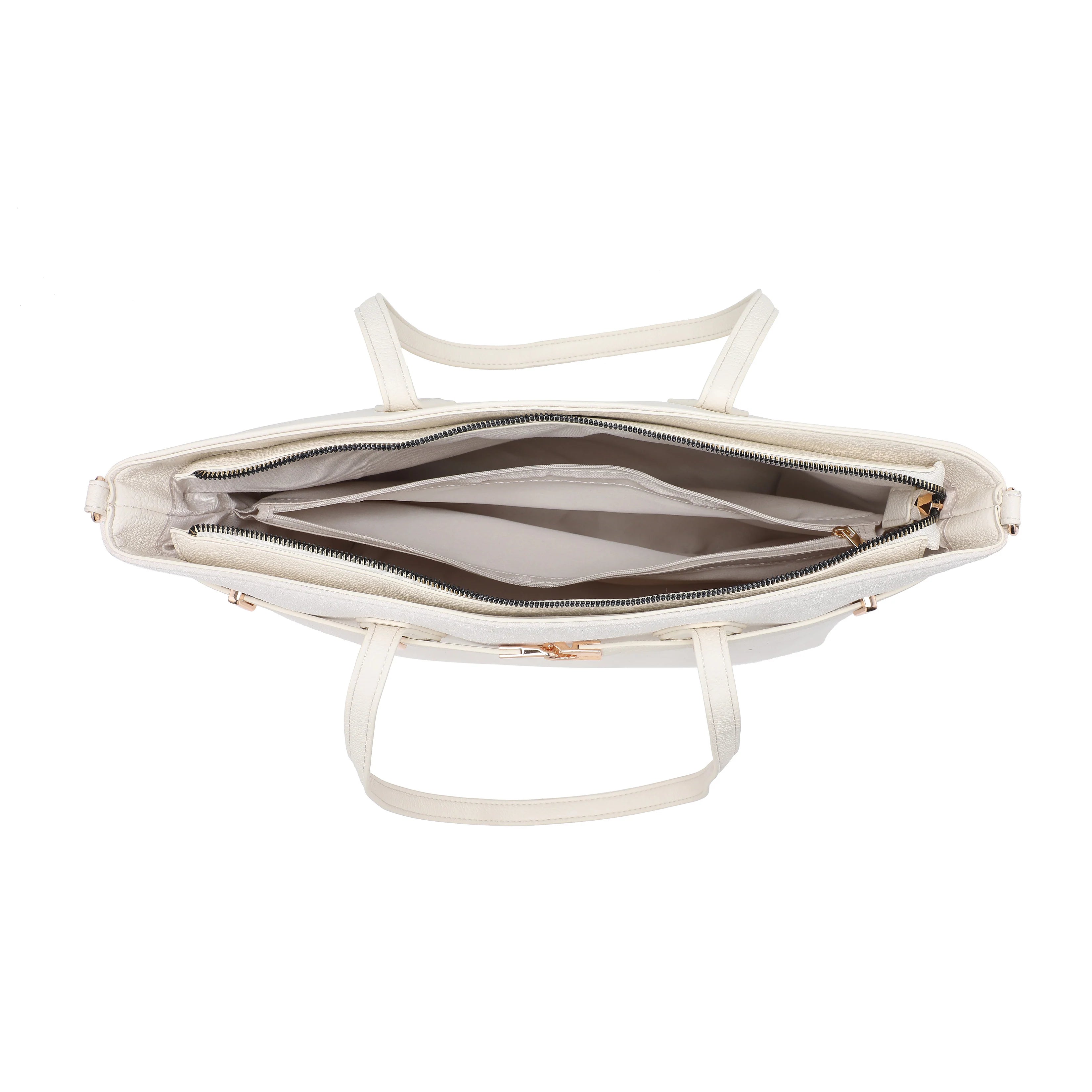 Elegancka Torebka Shopper z Ozdobnym Paskiem